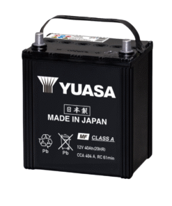 YUASA Y5-55819L 40Ah Car Battery – Left Terminal, High Performance