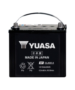YUASA Y5-55D23L 53Ah Car Battery – Powerful Performance, Left Terminal