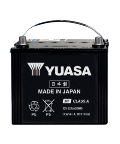 YUASA Y5-80D26R 62Ah Car Battery – High Power, Right Terminal