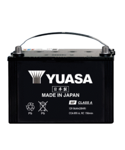 YUASA Y5-105D31L 84Ah Heavy Duty Car Battery – Powerful Performance, Left Terminal